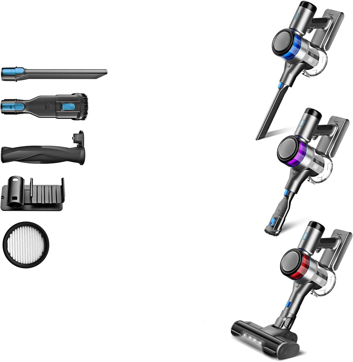 S9X Cordless Vacuum Cleaner | 45Kpa Suction & 55min Runtime | Compatible With INSE LED Display, 4 Suction Modes & Smart Adjustment