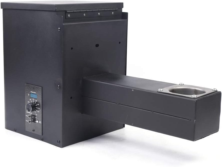 Pellet BBQ Smoker Hopper Assembly Kit with Intelligent Digital Temperature Controller for Grill, Smoke, Bake, Roast, Braise, and BBQ