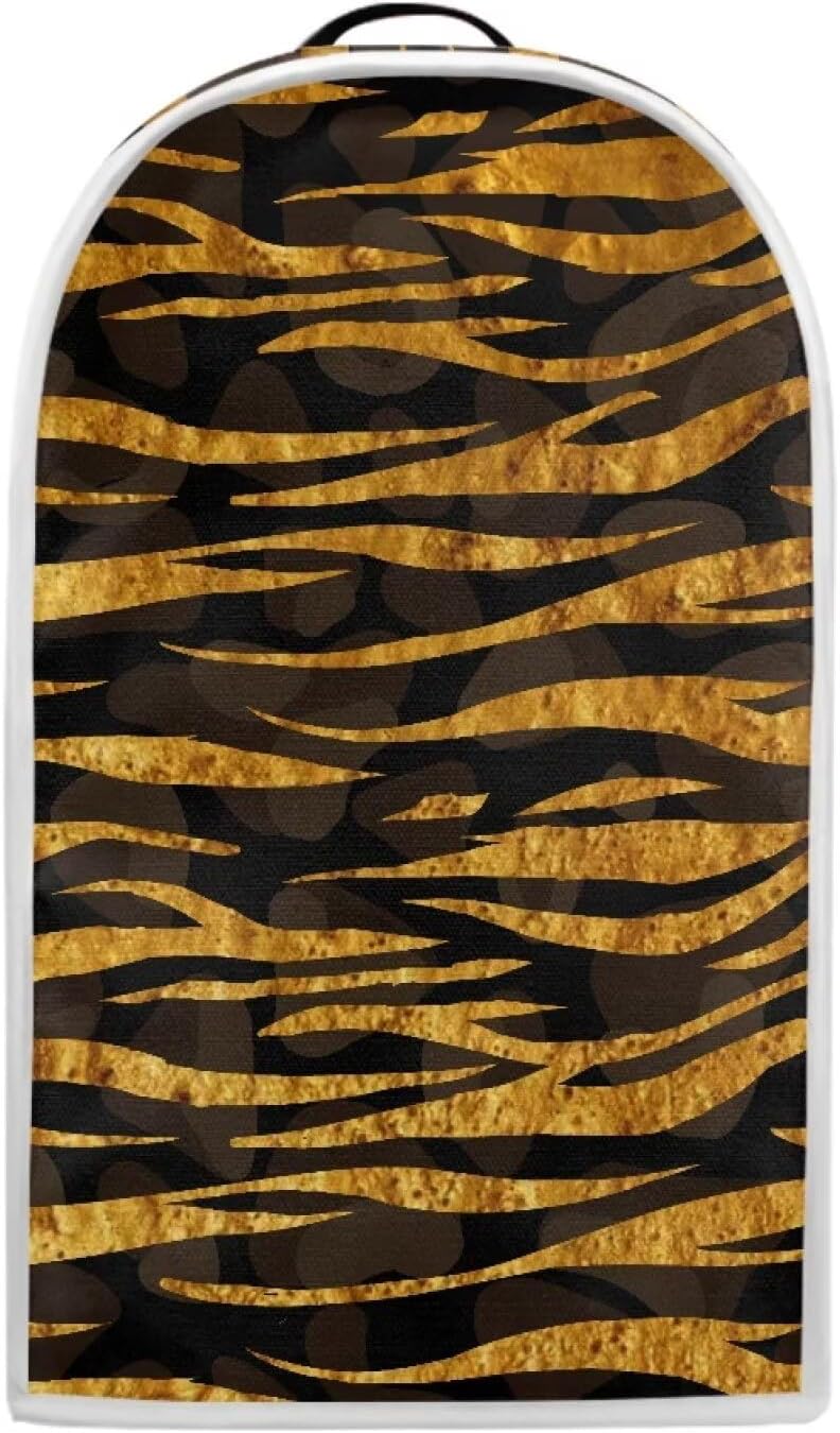 Tiger Stripes Print Blender Protective Cover Stand Mixer Cover Kitchen Appliance Covers with Top Handle Food Processor Juicer Coffee Maker Cover Washable Reusable