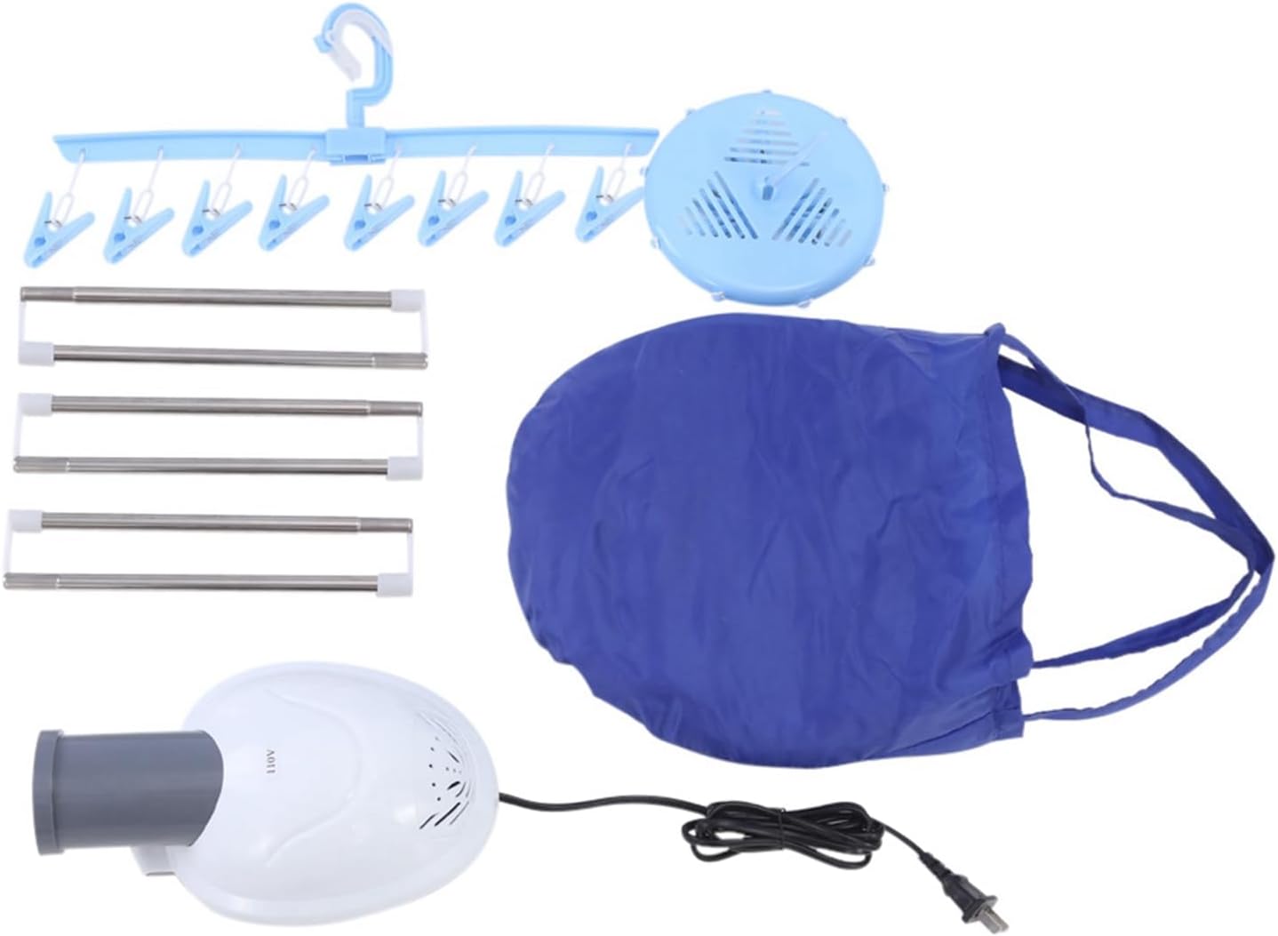 Travel Washing Machine, 800W Clothing Portable Dryer 800W Portable Clothes Dryer Portable Drying Rack, 800W Clothing Portable Dryer For Laundry Foldable Clothes Drying Rack Energy Saving Clothing