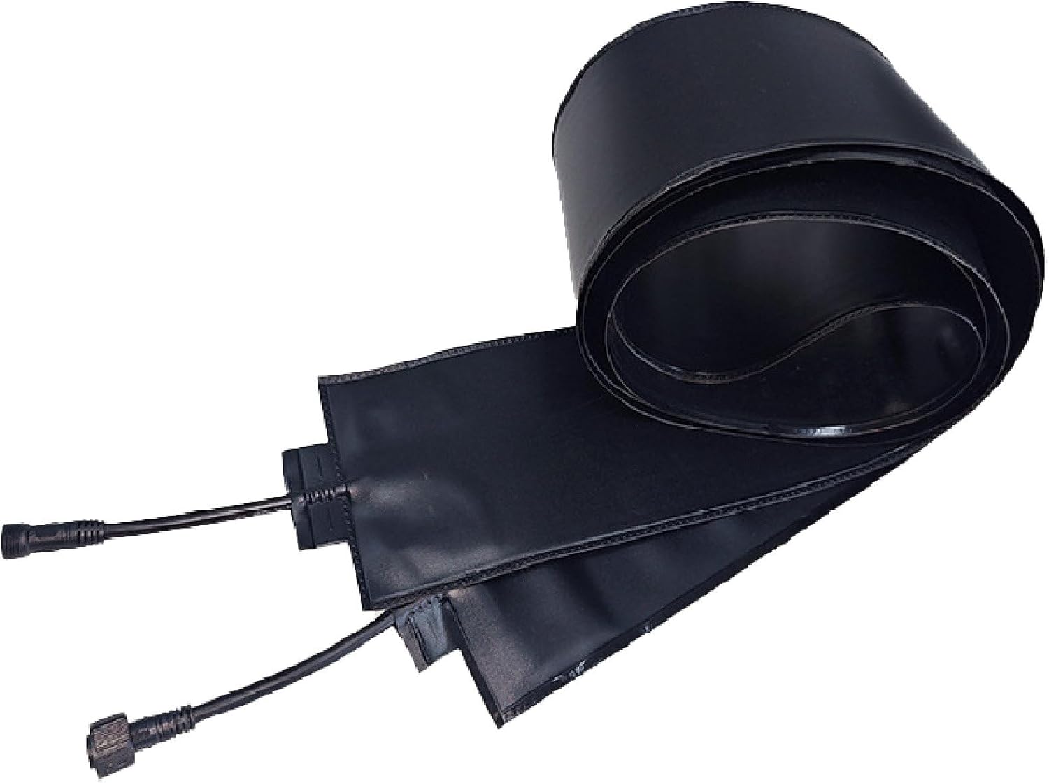 Outdoor Electric Snow Melting Mats/Roof and Valley Heater-Instant Graphene Heating (Up to 50°C) - Stops Ice Dams, Gutter Clogs - DIY Connectable Design,PVC Flexible Material 500cm