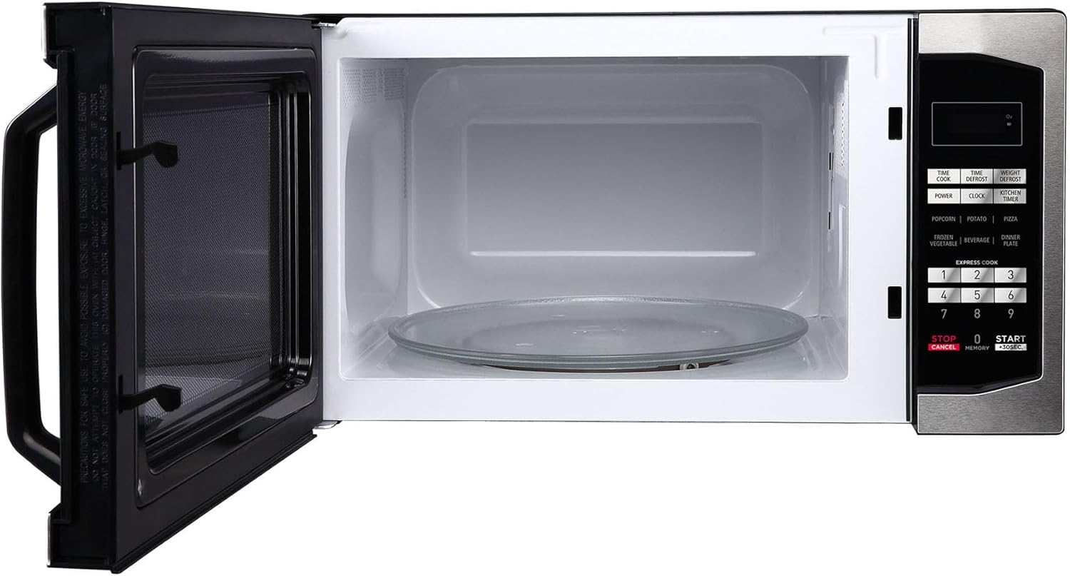 1.6 cu. ft. Countertop Microwave with Stainless Door