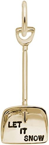 Rembrandt Let It Snow Shovel Charm