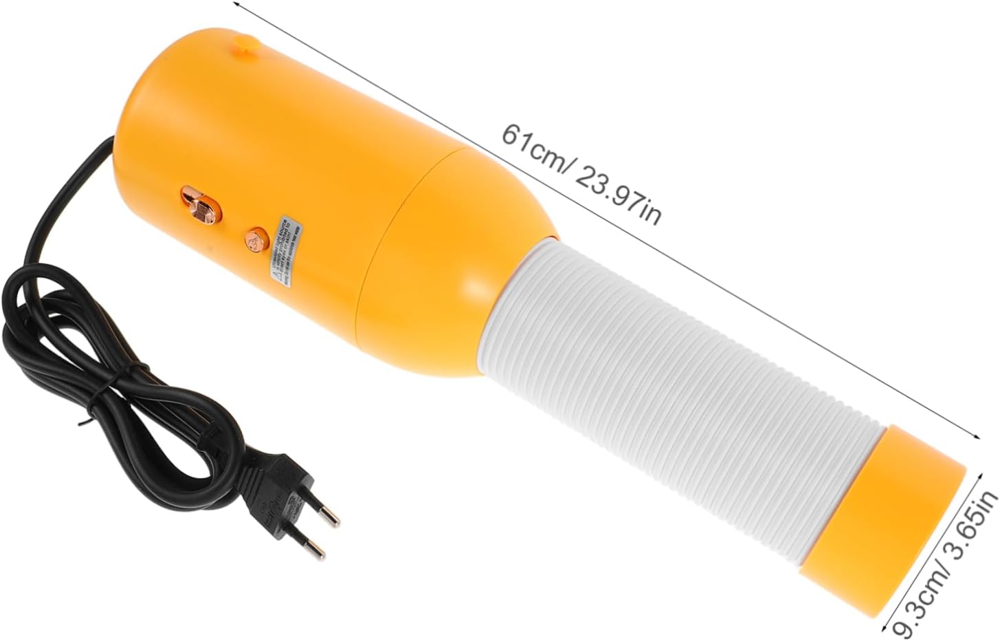 Mini Dryer Electric Dog Cat Dryer Machine Compact for Travel Dorm Fast Dry Quiet Operation