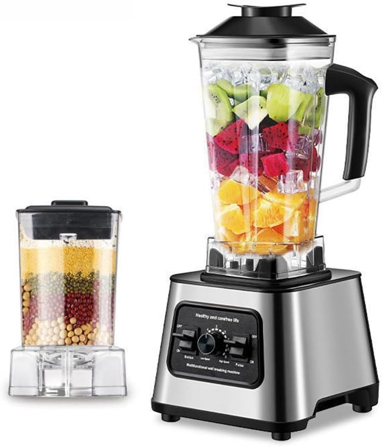 2.5L Fully Automatic Blender, 2-in-1 Household Kitchen Ice Crushing Juicer, Multi-Functional Intelligent Mixer