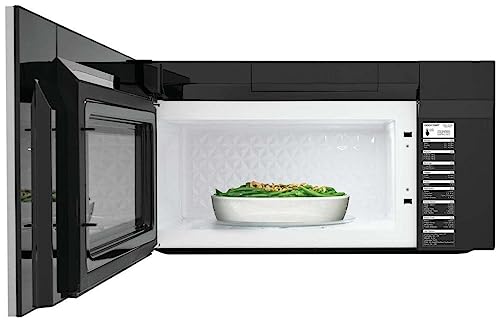 Gallery 30 in. 1.9 cu. ft. Over The Range Microwave with Sensor Cook in Black Stainless Steel