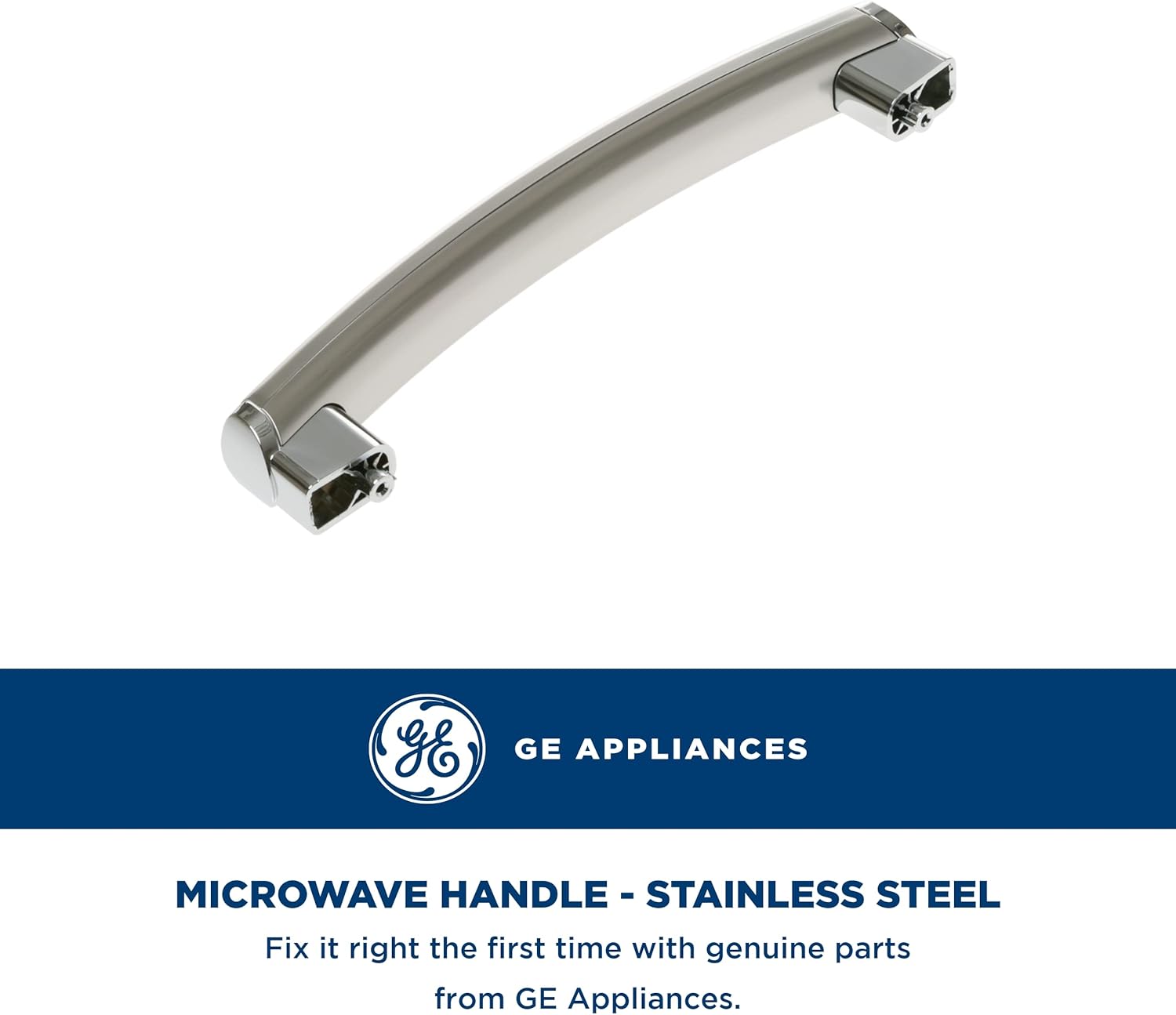 GE Appliances WB15X21101 Microwave Door Handle (Stainless)