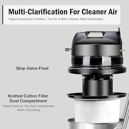 Portable Commercial Carpet Cleaning Machine - Vacuum Extractor & Shampooer for Sofas, Curtains, & Carpets - 60L Floor Scrubber & Dust Extractor for Home & Office
