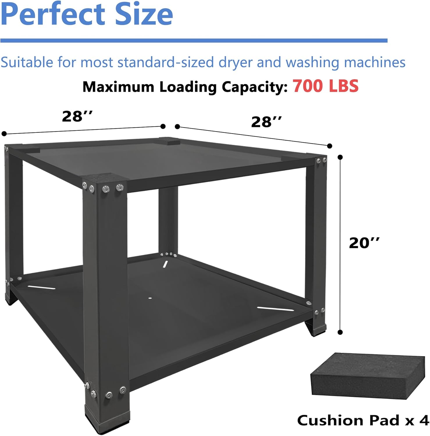 Royxen Laundry Pedestal,20