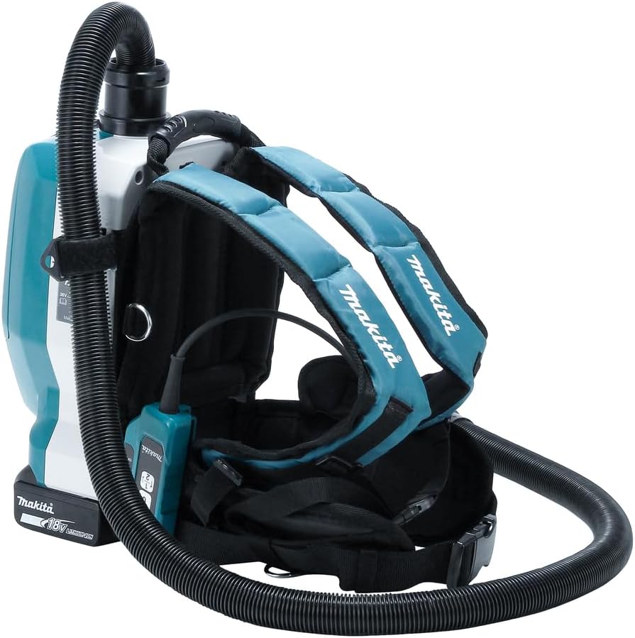 Makita DVC265ZXU Twin 18V (36V) Li-ion LXT Brushless Backpack Vacuum Cleaner - Batteries and Charger Not Included