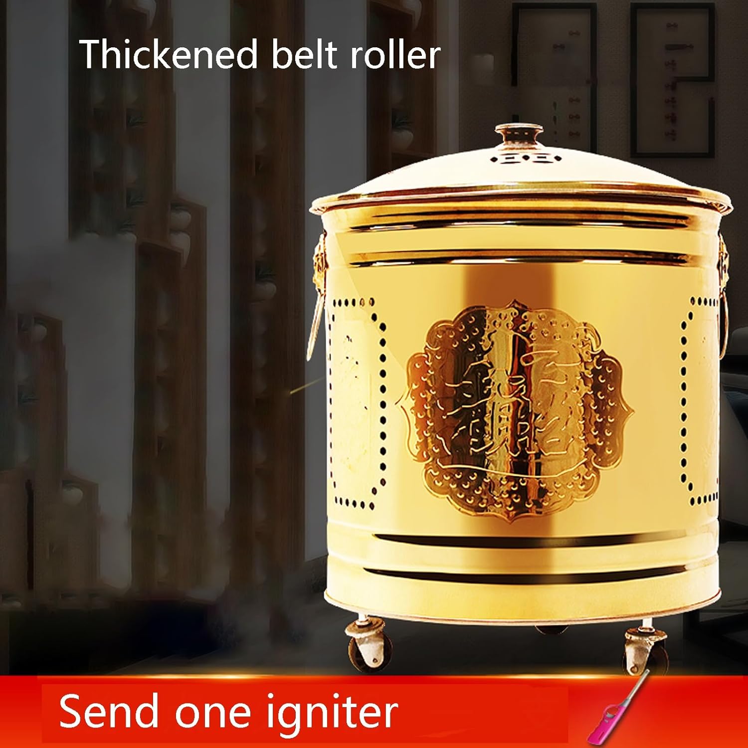 Stainless Steel Outdoor Smokeless Burn Barrel for Paper, Leaf, Trash - Garden Incineration Barrel