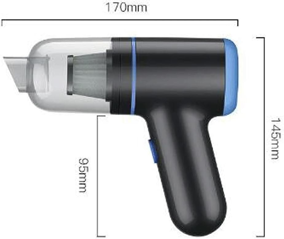 Handheld Vacuum Cordless, Vacuum Cleaners Car Cordless Handheld Dust Cleaners Portable with Powerful Suction(B)