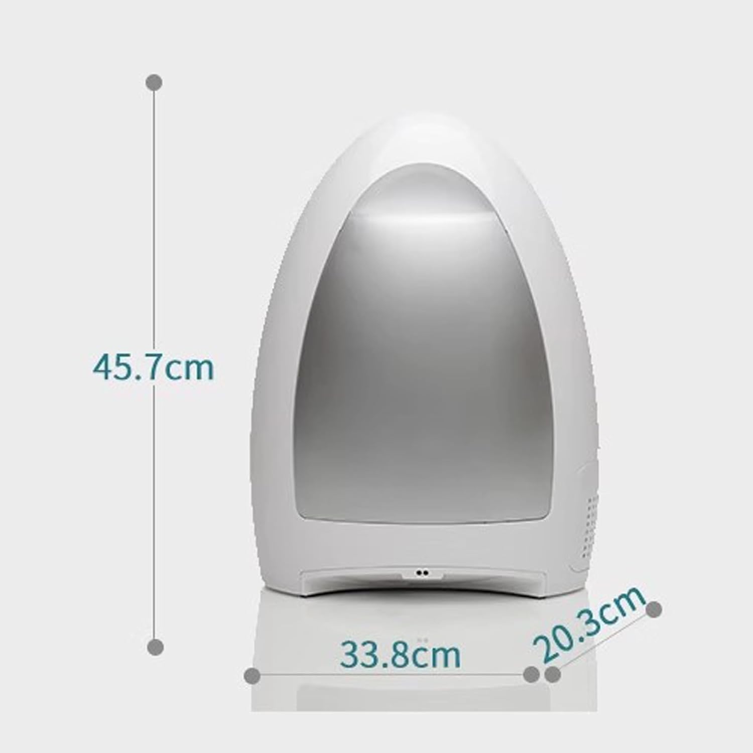 Vacuum Automatic Dustpan,Canister Vacuum Cleaner,Barbershop Electric Trash Can,with LED Indicator Light,for Hotels (Black)