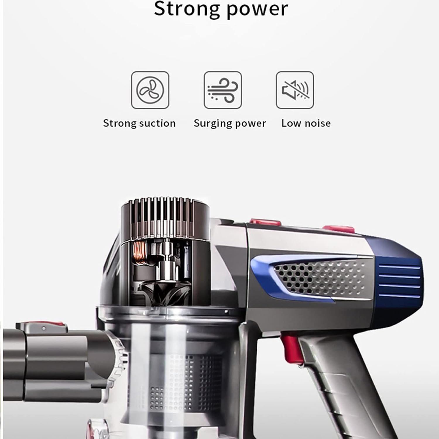 Hand Held Vacuum, Wireless Vacuum Cleaner Home Vacuum Handheld Vacuum Cleaner Powerful High-Power Smart Wireless Vacuum Cordless Aspirator