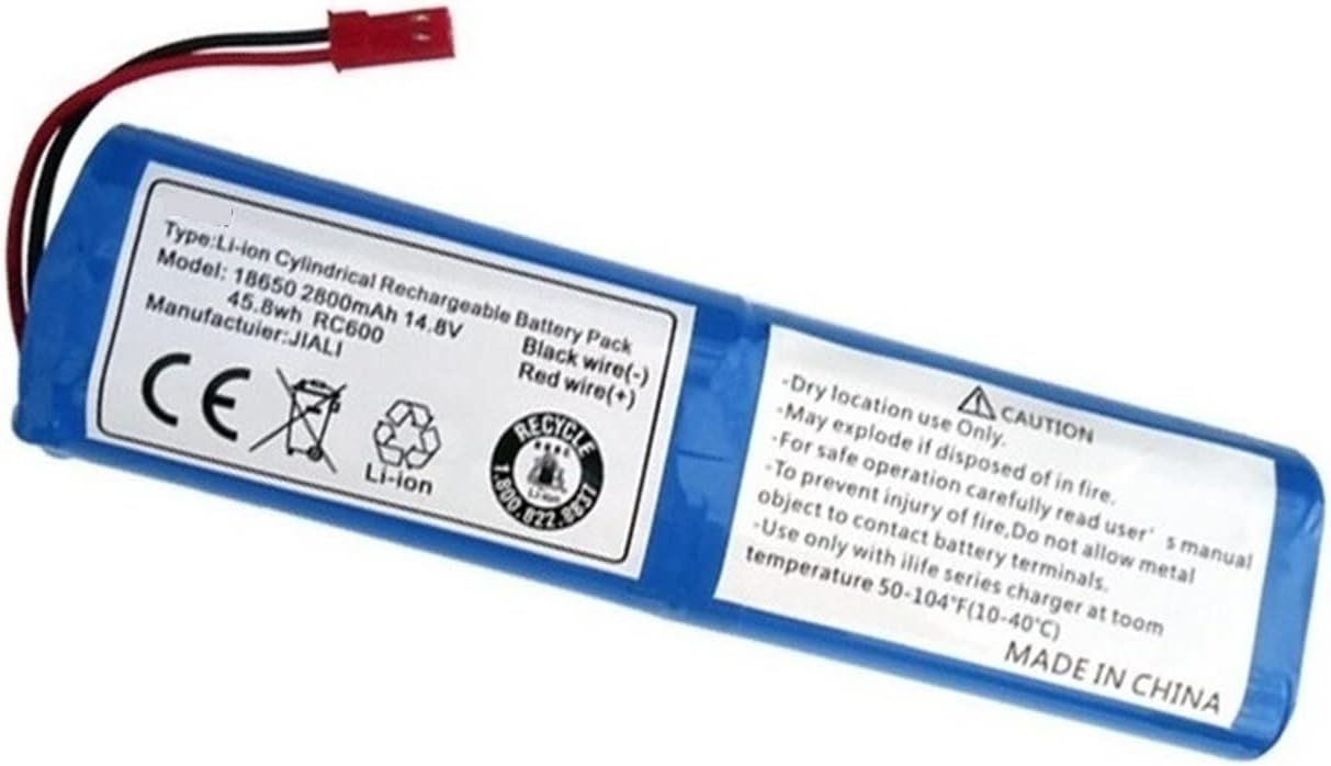 Compatible with Ecovacs DF45 DF43 Compatible with ILife V3 v3s PRO X3 V50 V55 V8s X750 14.8V 2800mAh Rechargeable Battery Robotic Cleaner Parts (Color : 12)