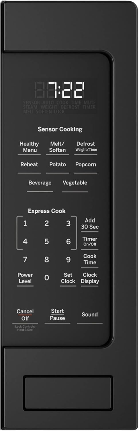 2.2 cu. ft. Countertop Microwave with Sensor Cooking, Weight Defrost, Time Defrost, Child Lock, Add 30 Seconds and ADA Compliant