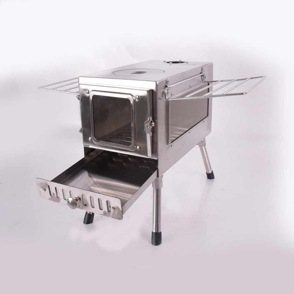 Smokeless Fire Pit with Removable Ash Pan, Portable Outdoor Fire Pit, Wood Burning Lightweight Fireplace, Fire Pits Outdoor Wood Burning, Wood Burning Firepit(Silver)