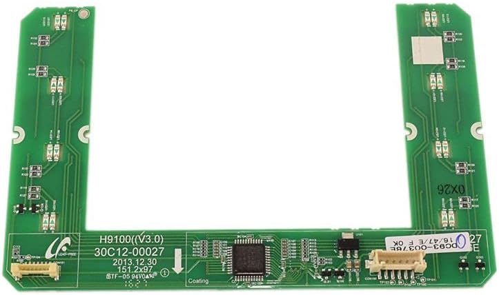 Samsung DC93-00376E Laundry Appliance User Interface Control Board Genuine Original Equipment Manufacturer (OEM) Part