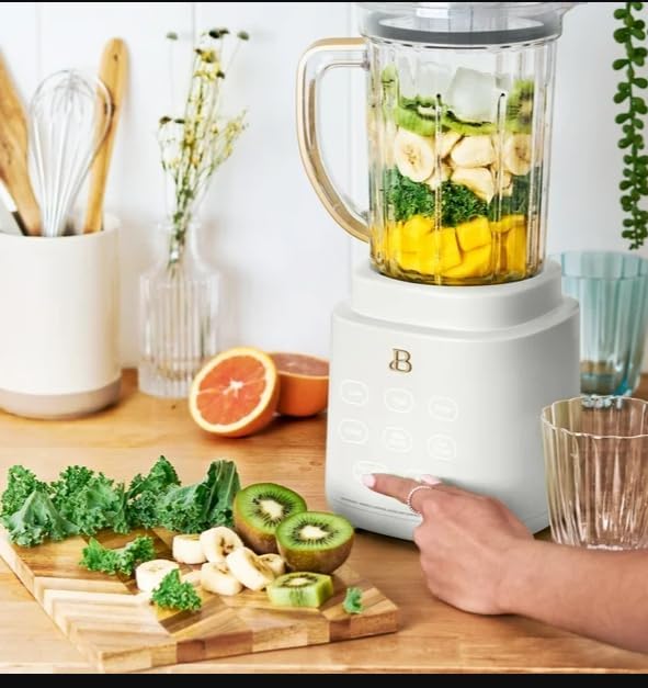 Beautiful PowerExact Blender System, by Drew Barrymore White Icing (White Icing)