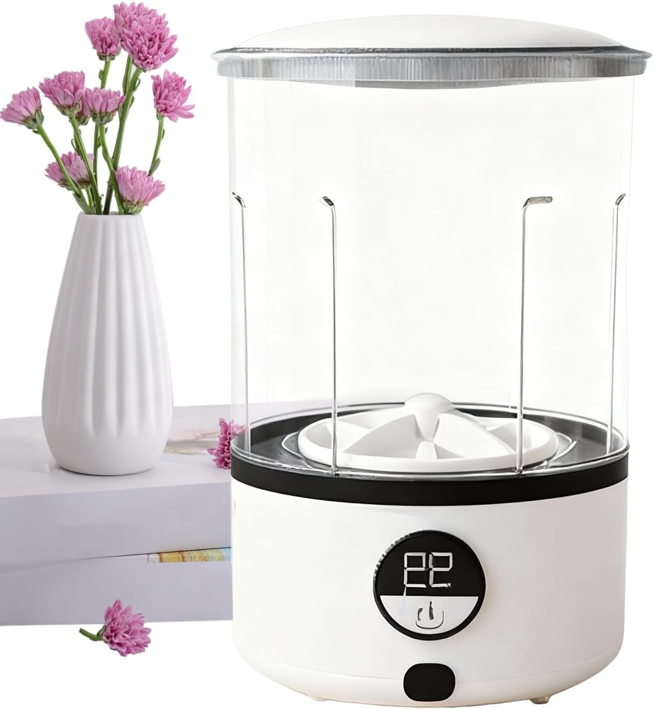 Portable Washer, 2-Mode Cordless Rechargeable Mini Laundry Machine Featuring Compact Lightweight Design, Perfect for Home, Dorm, Travel, Camping, RV, Hotel, Small Clothes, Underwear, Bra, Socks