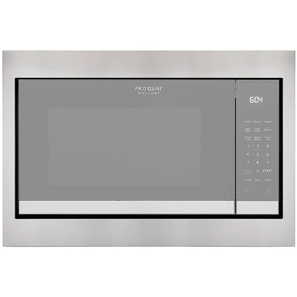 Gallery 27 in. Trim Kit for Built-in Microwave Oven in Stainless Steel