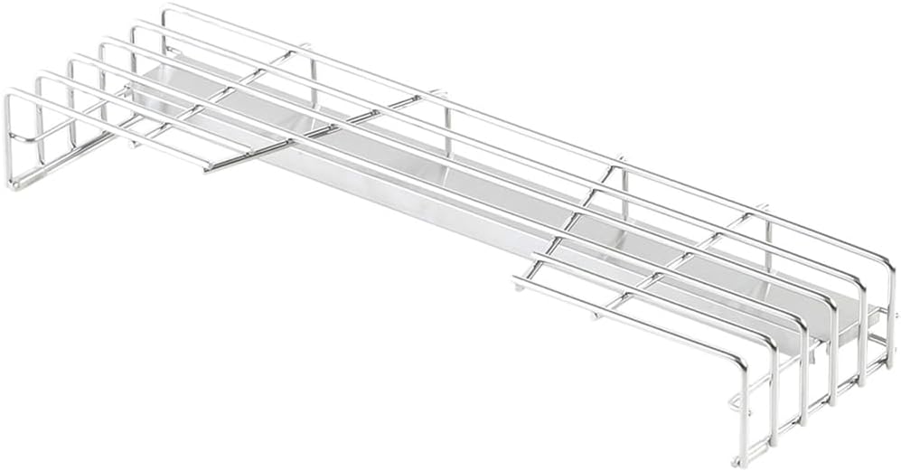 下村企販 Shimomura 41811 Stove Back Rack with Exhaust Outlet Cover, for 23.6 inches (60 cm), Width Made in Japan, Stain Prevention, No Need to Move When Using The Grill, Just Slide it Off, Washable, Load