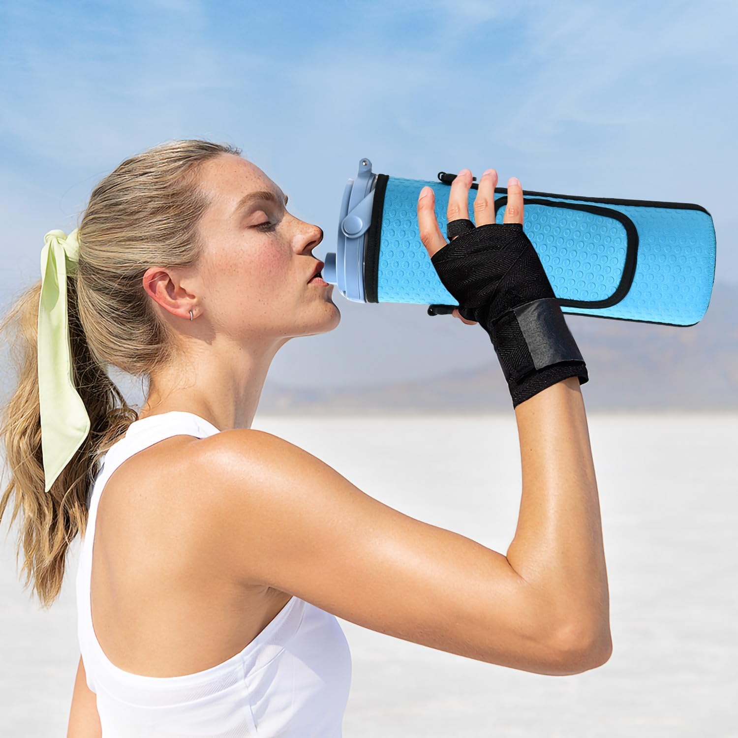 AF-WAN Portable Blender Carry Storage Bag sleeve with Shoulder Strap for Ninja BC151NV/BC51NV/BC151BK/BC151CR/BC151EM/BC151PR/BC151WH 18oz Blast Portable Blender (Blue)