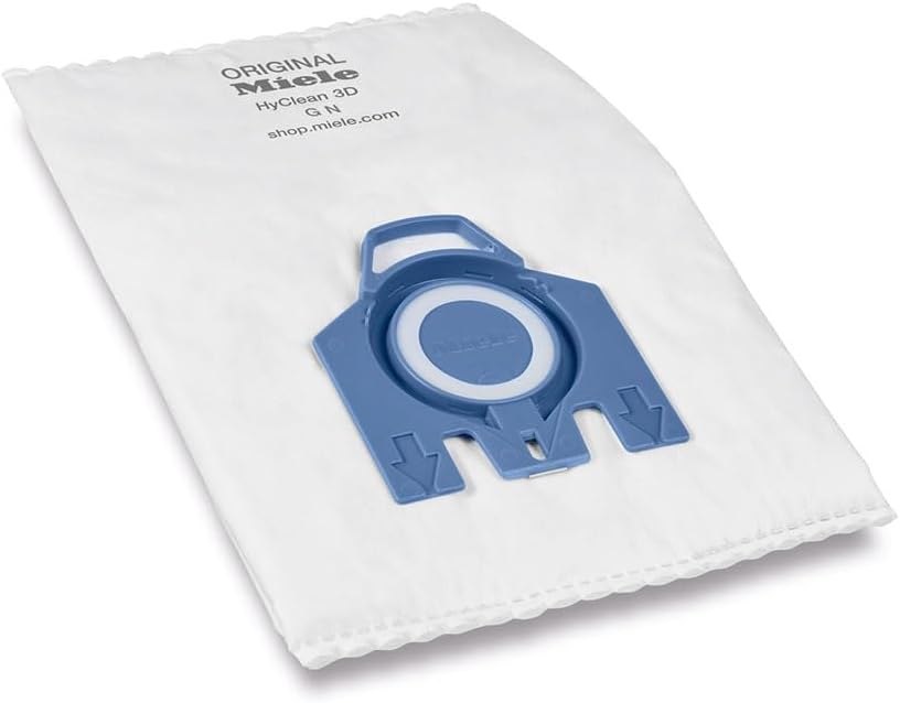 Miele Allergy XL-Pack GN Dust Bag, Accessory for Vacuum Cleaner (Miele, Complete C3, Complete C2, Classic C1, S 400, S 600, S 800, S2, S5, S8), Box with 8 Bags