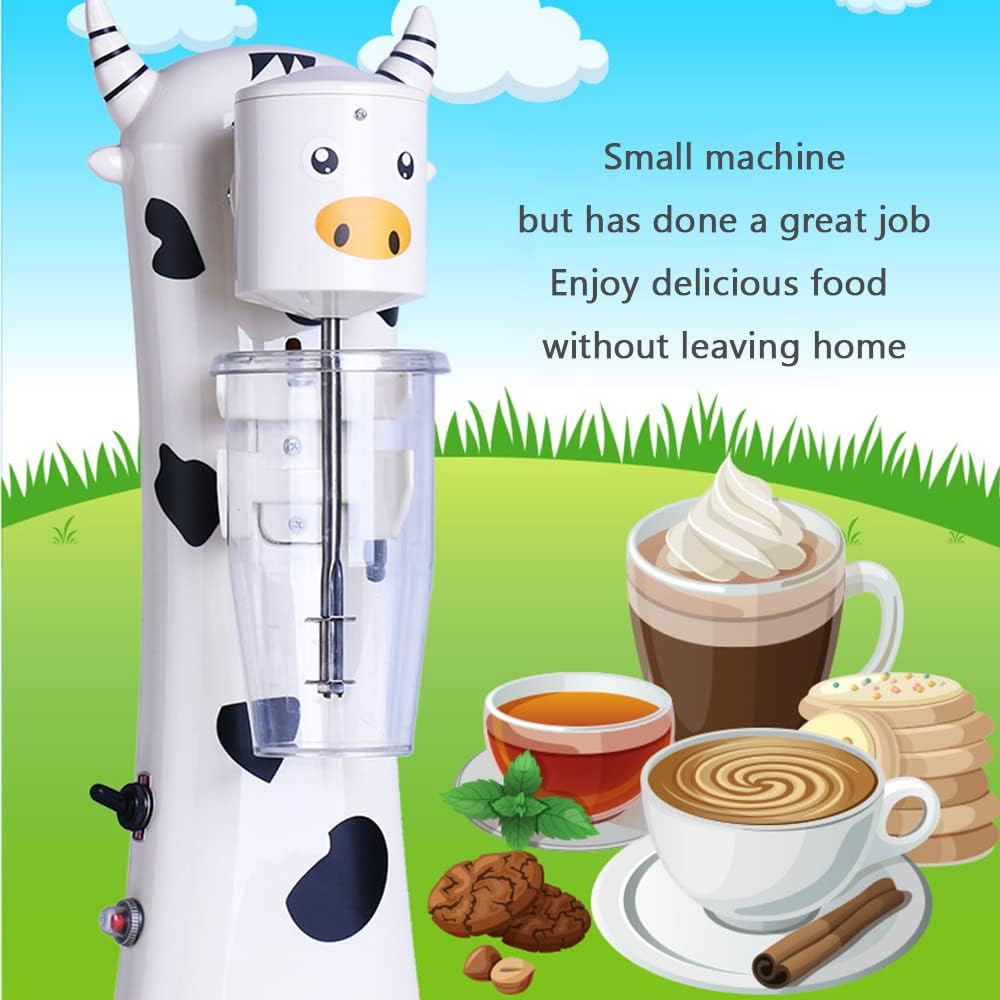 Lovely Milkshake Blender, Professional Blender Stainless Steel Mug 750 ml, 2 Speed with Tempest Blender Tablets for Protein Drinks