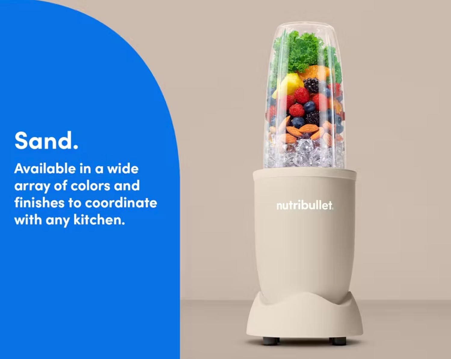 NutriBullet NB9-1301MAS Pro 13 Pcs Matte Sand, 900W