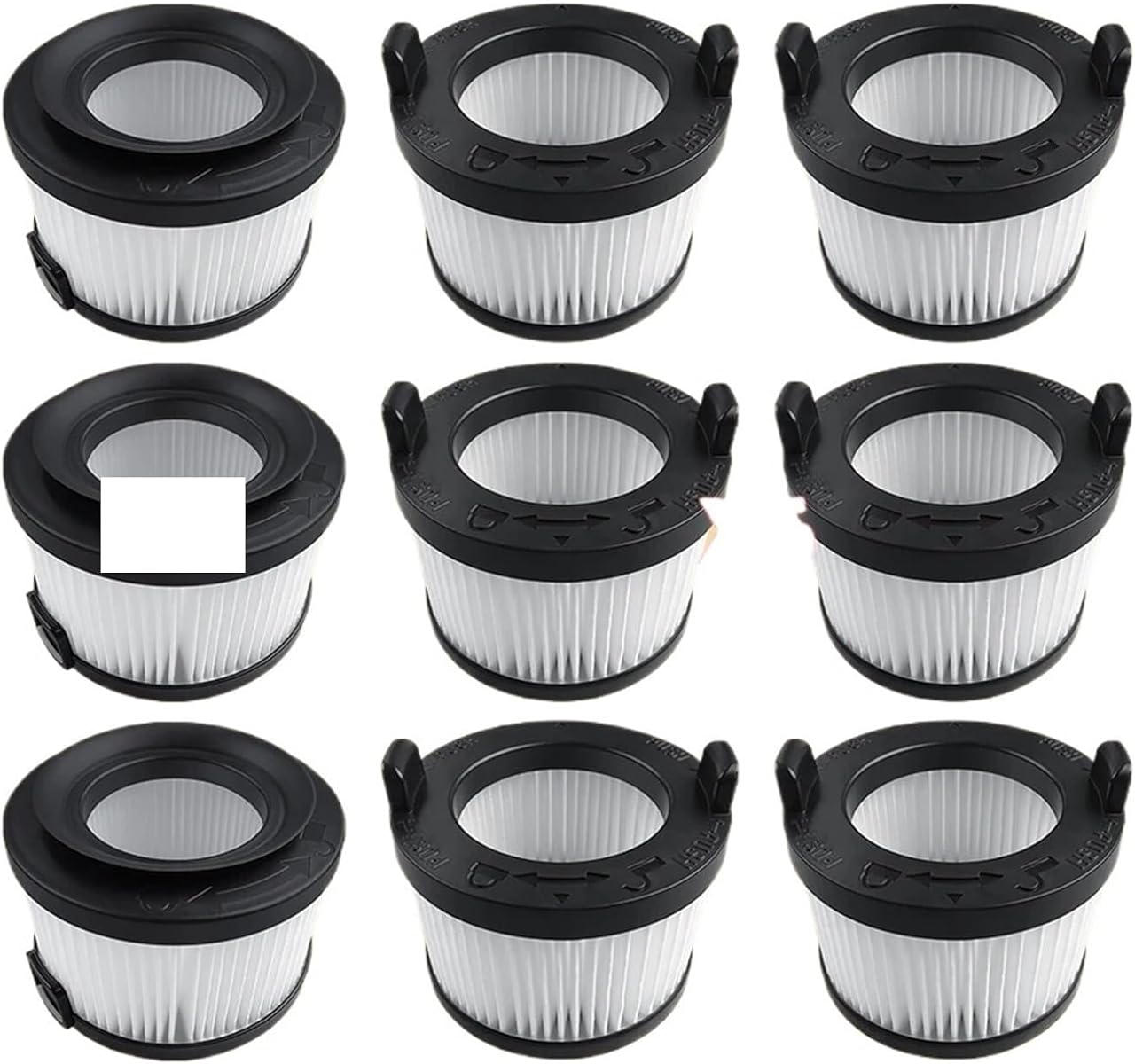 Filter ，Compatible for Levoit Vortex，IQ 40-RF Home Cleaner Robot Vacuum Cleaner Accessories Replacement Spare Parts(Set 11)