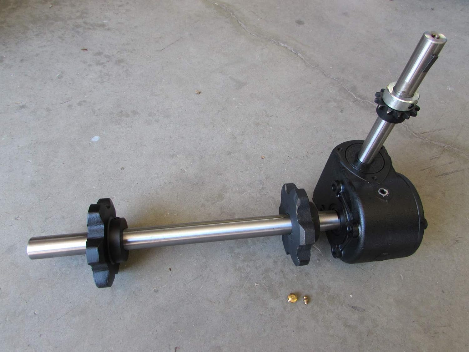 R&L SUPPLY Meyer Diamond Salt Spreader Gearbox Assembly W/Sprockets 63177 00118-337-01