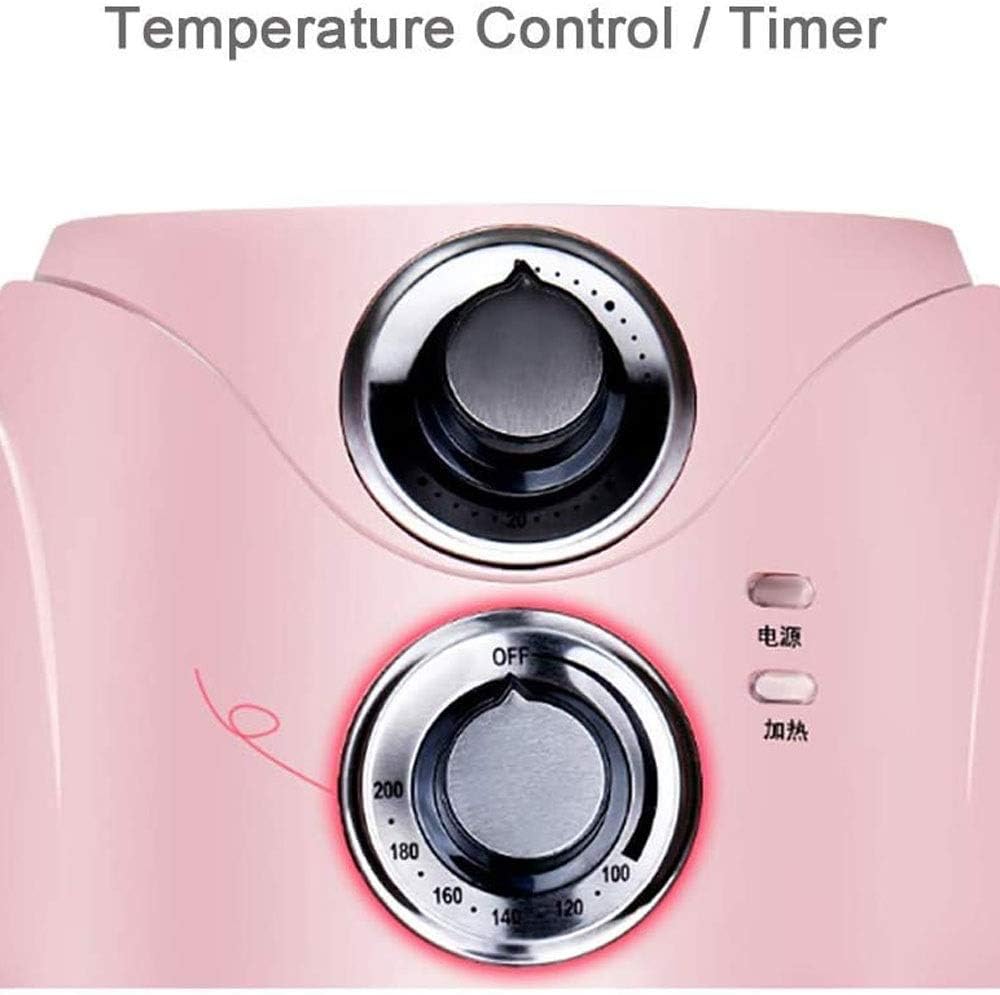 N/A 2.5L Air Fryer Household Oil-free Timer & Temperature Control Oil-Free Non Stick Fry Basket Dishwasher Safe Parts(D)