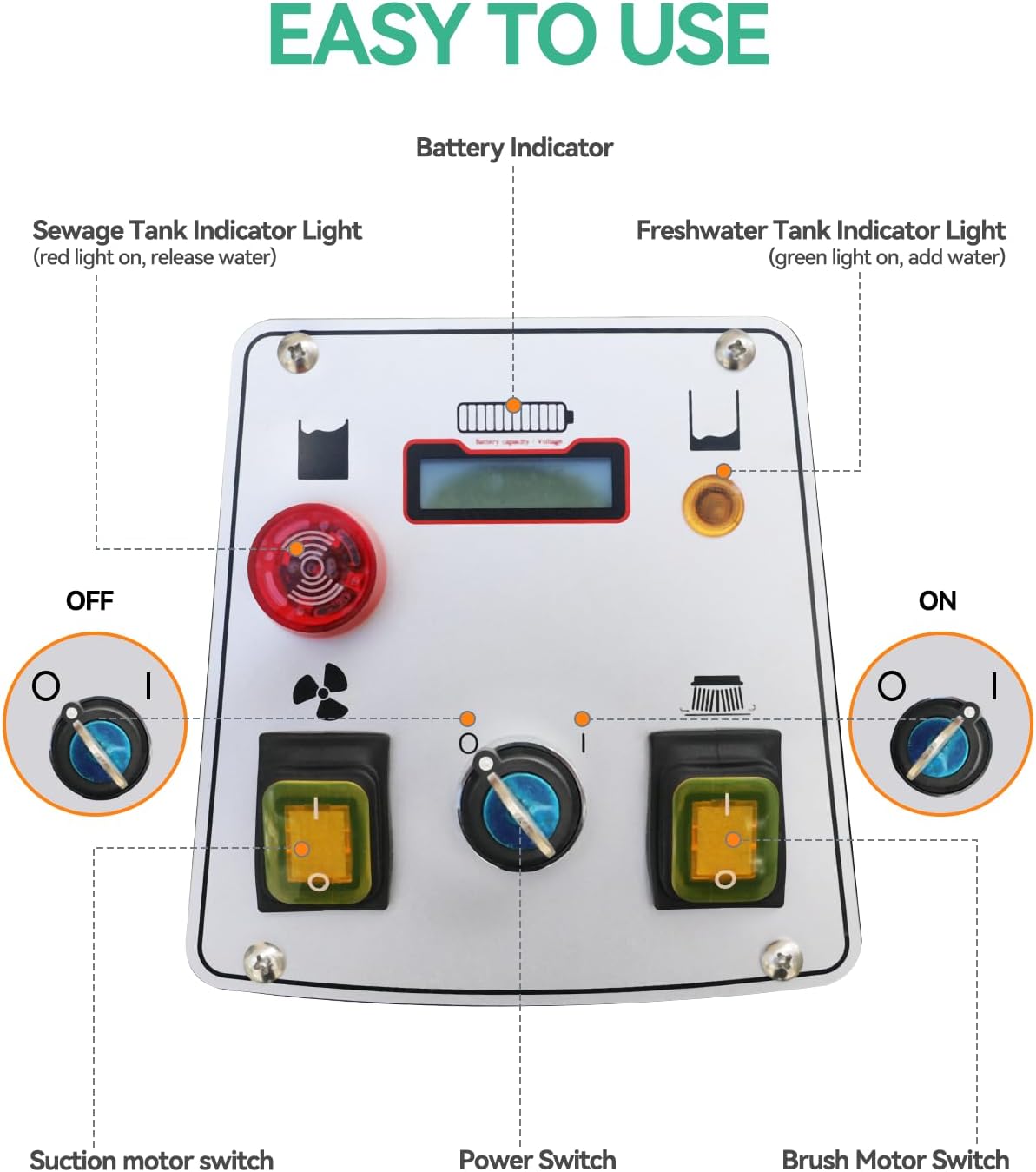 Walk Behind Floor Scrubber Machine, 22