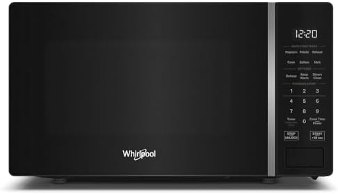 0.7 cu. ft. Black Countertop Microwave With Steam Clean - 700 watt