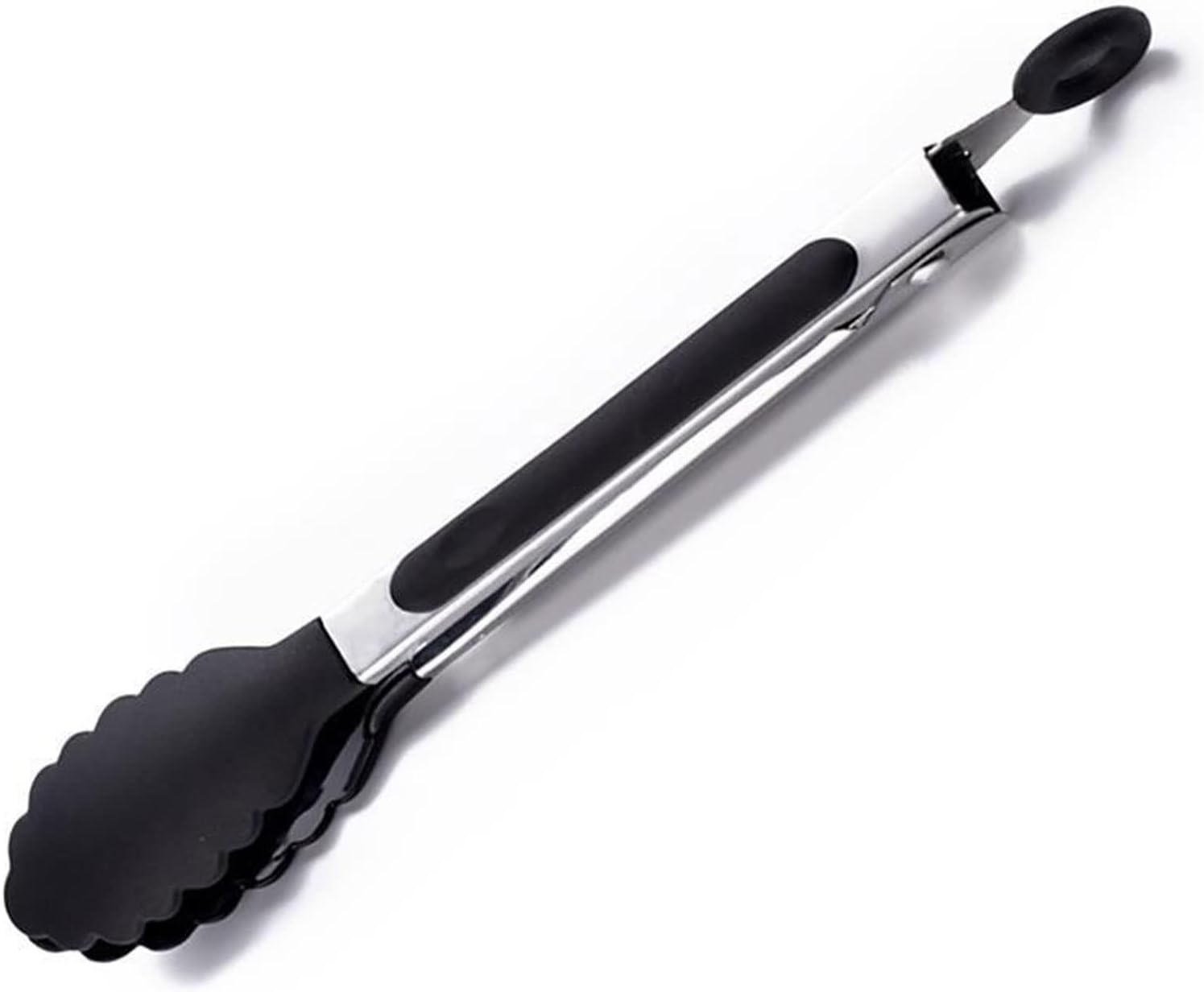 Mini Tongs Food Tong Stainless Steel Kitchen Tongs Silicone Nylon Non-Slip Cooking Clip Clamp BBQ Salad Tools Grill Kitchen Accessories Tongs