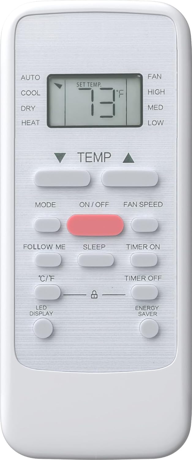 DRWHC232XNA1 23,200 BTU 230V Window Air Conditioner with 16000 BTU Supplemental Heating and Remote Control - White