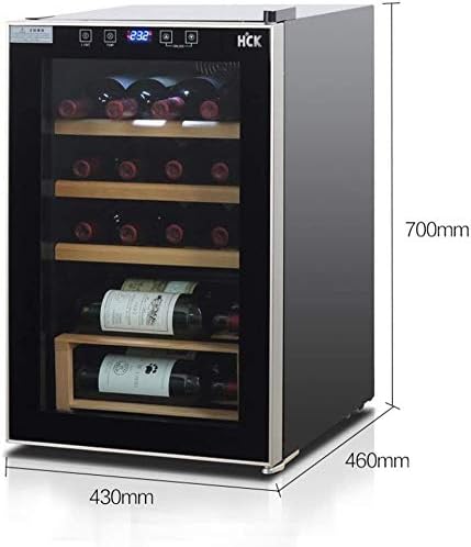 Wine Cooler, Super Quiet Professional Compressor Wine Fridge, Freestanding Wine Refrigerator Beverage Refrigerator and Cooler