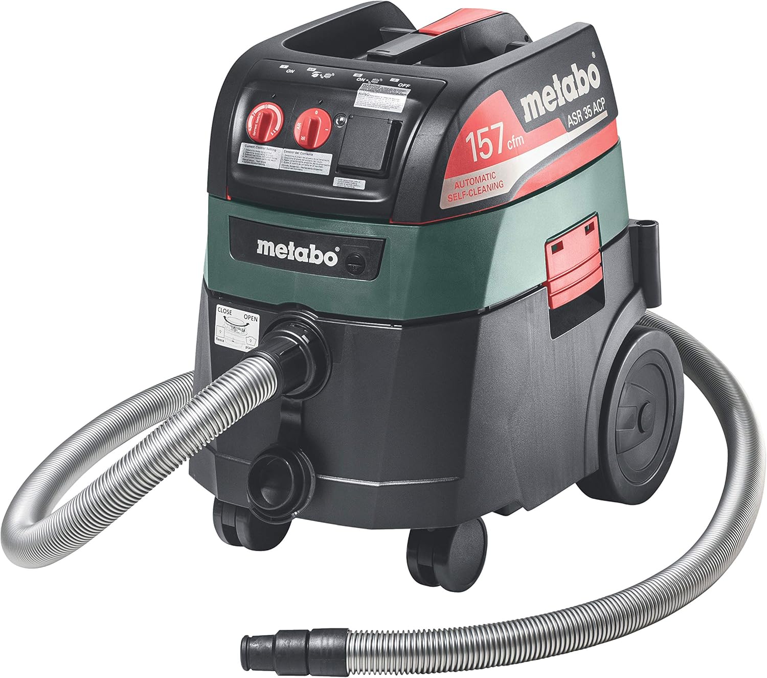 Metabo ASR 35 AutoCleanPlus 11 AMPS 9 Gallon AutoClean HEPA All-purpose Vacuum Cleaner 157 CFM (602057800)