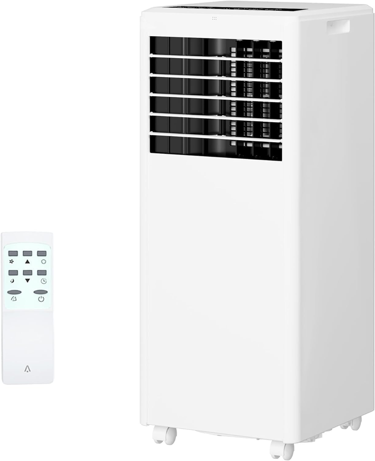 8000 BTU Portable Air Conditioners, Cool Up to 350 Sq.Ft,3 in 1 portable ac unit with Remote Control/Fast Cooling/24Hrs Timer/Window Installation Kit, White