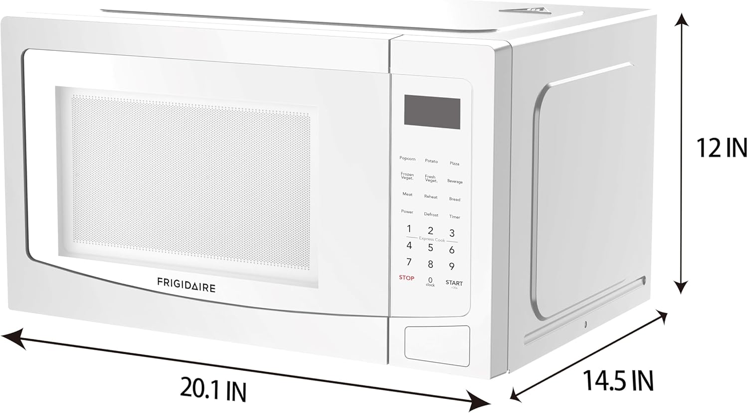 Frigidaire 1.1-Cu-Ft 1000-Watt Microwave, White