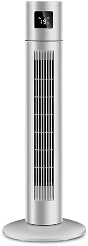 Tower Fan with Remote Control, 3 Wind Speed Cooling Fan, Evaporative Air Cooler with LED Display, Swamp Cooler, for Home, Office(81cm/31.8in)