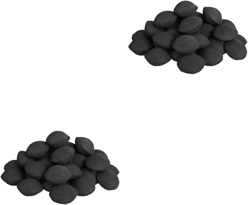 KESYOO 2packs Charcoal for Grilling Outdoor Use Versatile Charcoal for Fireplace and Camping Efficient and Packaging