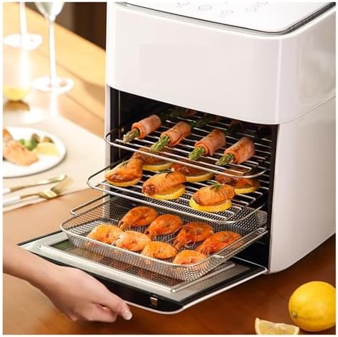 Air Fryer, Food essentials and family helpers Smart Air Fryer Electric oven Electric Air Fryer Multifunctional French Fries Electric oven 12L 1600W Smart assistant Enjoy life