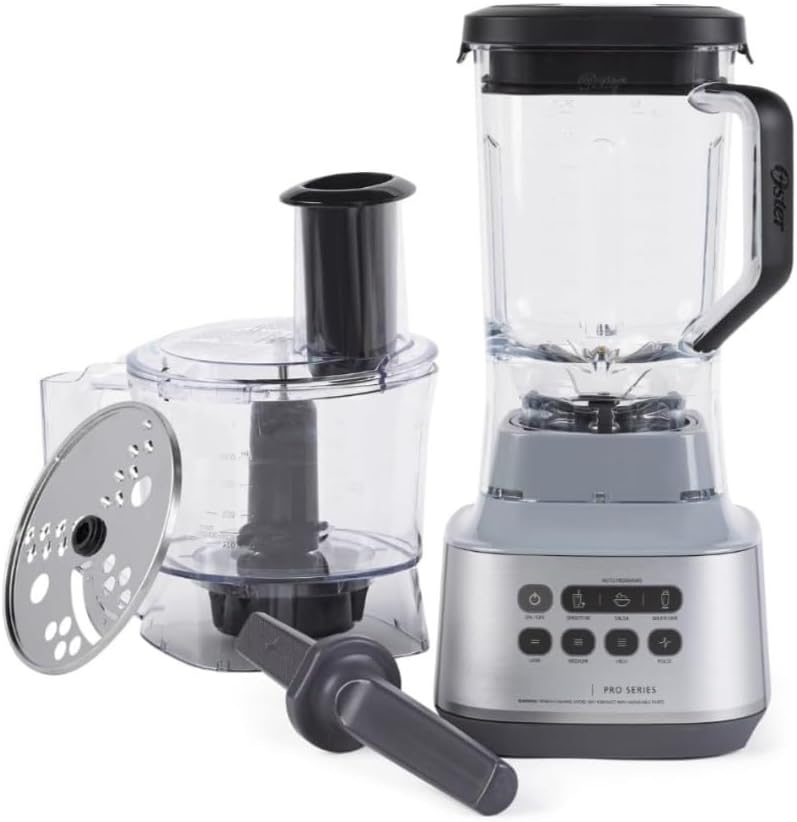 Os-ter 2198585 Pro Series Kitchen System XL Blender and Food Processor Combo 1000W