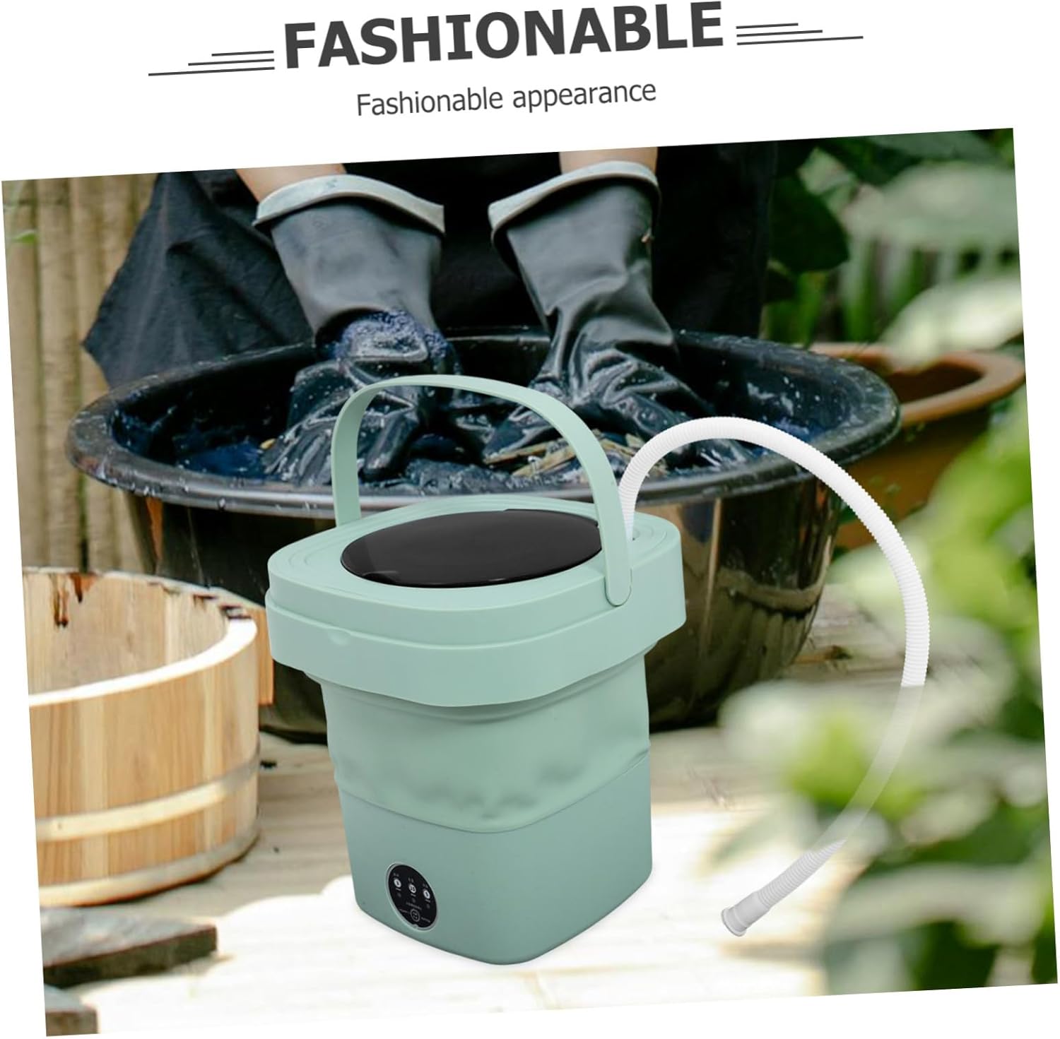 jojofuny Portable Mini Washing Machine -dry Function Capacity Lightweight Design for Travel and Apartments Us