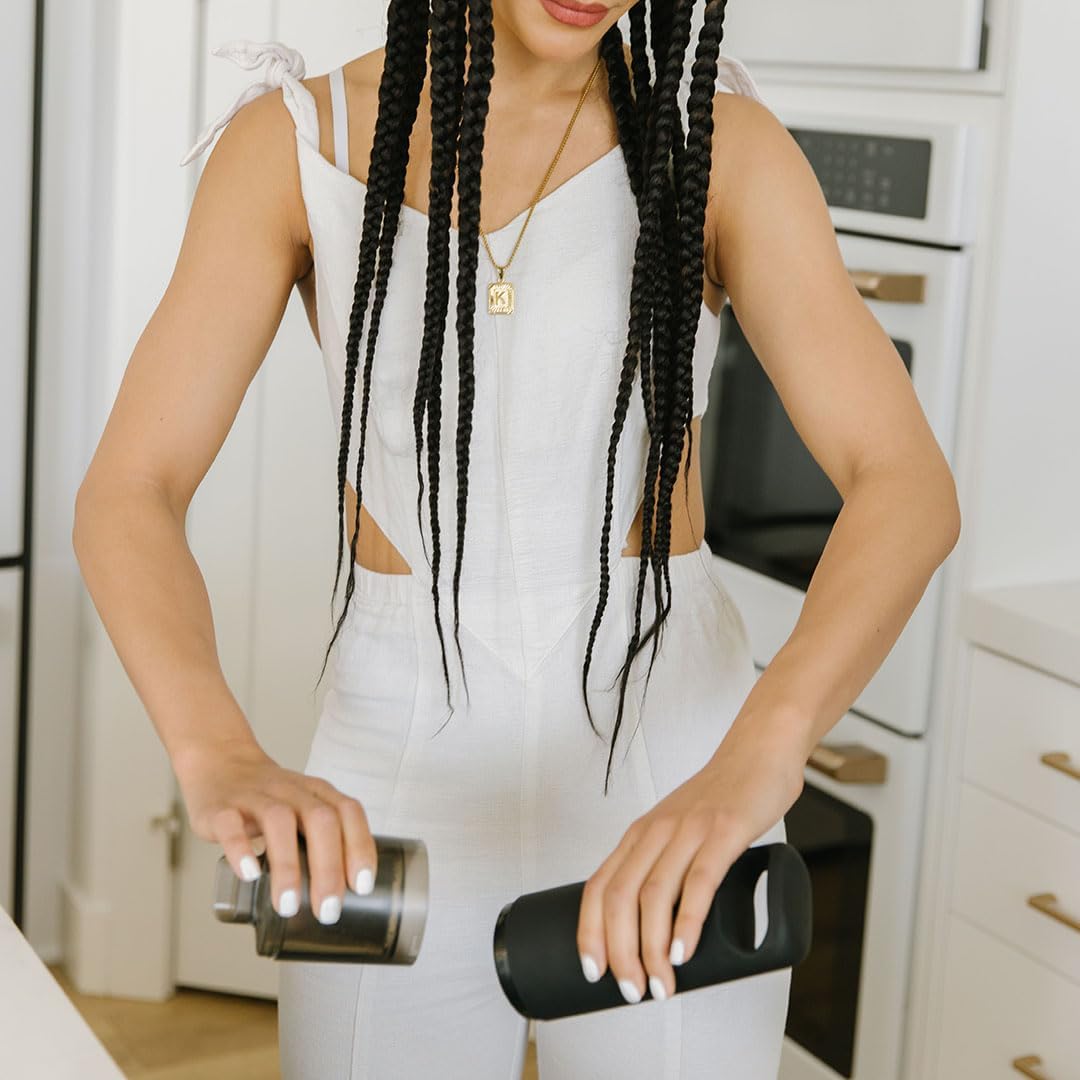 Ayla & Co Handheld Portable Car Vacuum, Lightweight and Cordless Car Vacuum with Washable Filter, Black