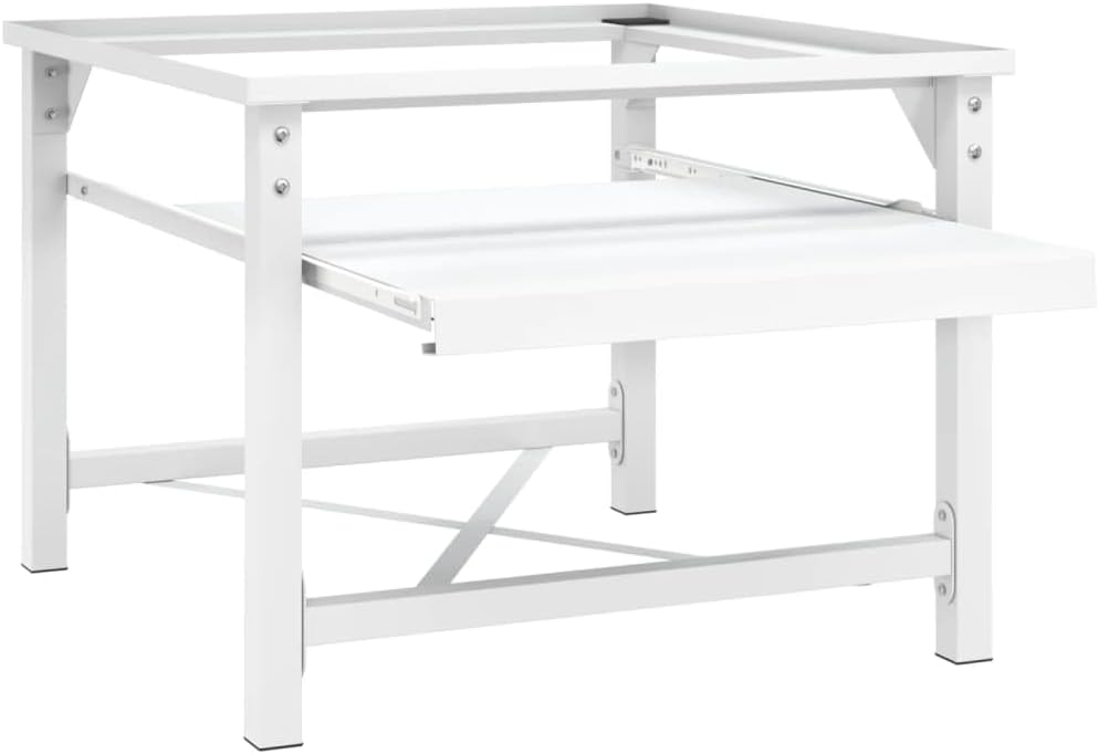 Double Washing and Drying Machine Pedestal White,Home & Garden,Household Appliance Accessories,Laundry Appliance Accessories,Washer & Dryer Accessories,337042