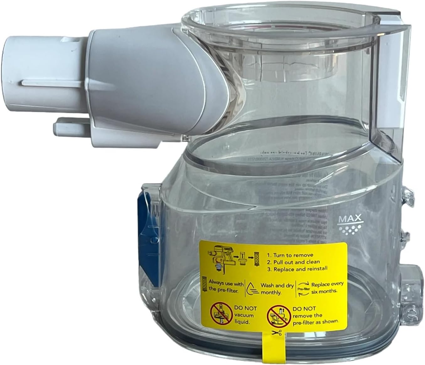 Dustbin Canister Assembly， Replacement Part。 Compatible for Tineco A10 Hero。 Vacuum Cleaner Accessories