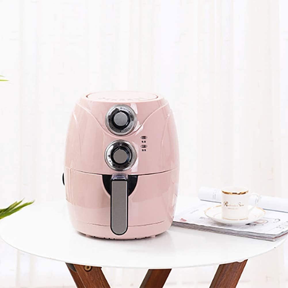 N/A 2.5L Air Fryer Household Oil-free Timer & Temperature Control Oil-Free Non Stick Fry Basket Dishwasher Safe Parts(D)